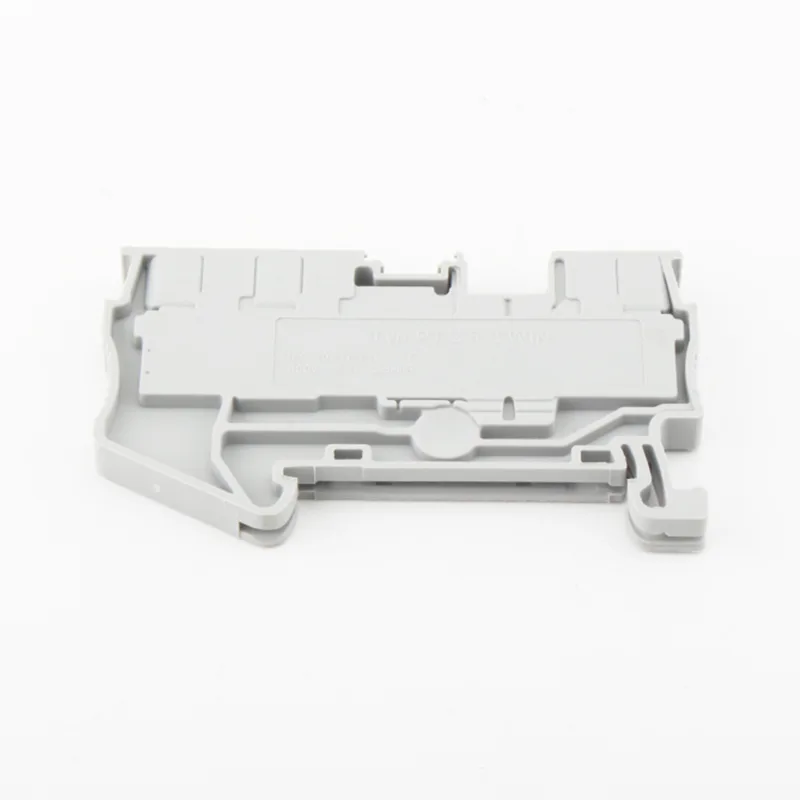 PT4 TWIN फीड दिन रेल टर्मिनल ब्लॉकद्वारे